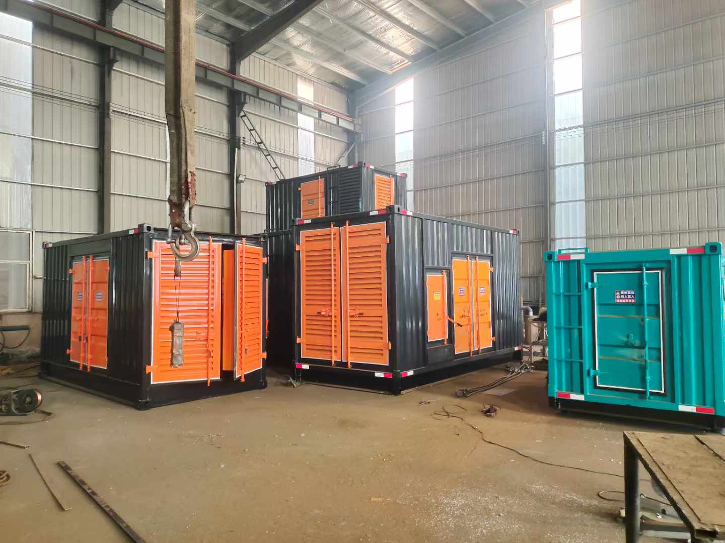 休宁500kw柴油发电机组可以带动多少功率设备？