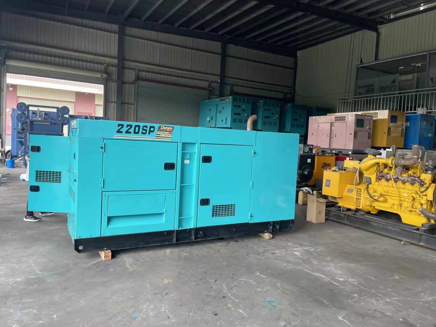 休宁600kW柴油发电机组带载能力？