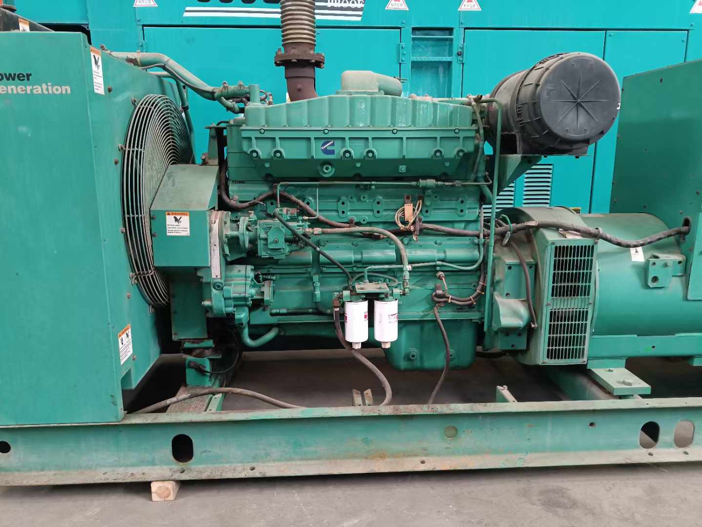 休宁过载会对 600kW 柴油发电机组造成哪些损害？