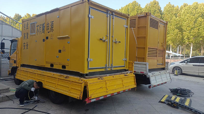 休宁柴油发电机组和UPS电源配合使用时的注意事项